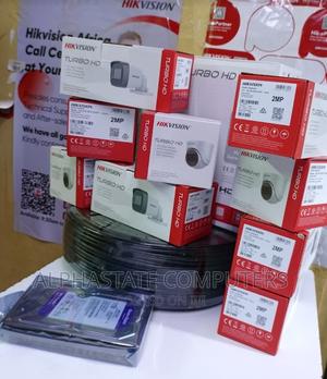 4 Channel CCTV Camera Kit With 4 Cameras- CCTV Cameras Set
