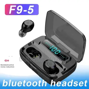 F9-5 TWS Wireless Bluetooth Earphones 5.0 1200mah Power Bank