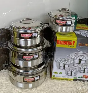 Redberry 4 PCS Stainless Steel Hotpot Set, Set