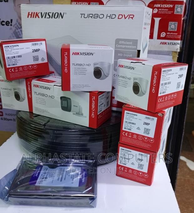 Hikvision 1080p – CCTV Security Cameras – 4 Channel Kit