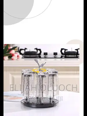 6PCS Rotating Glass/Tumbler Holder