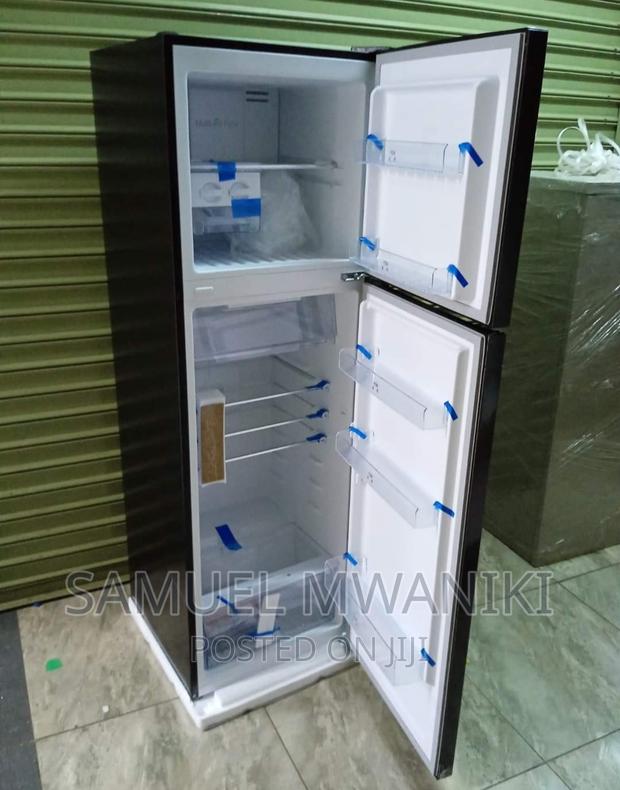 Von Refrigerator 255 Liters Double Door No Frost - Silver - thumbnail 3