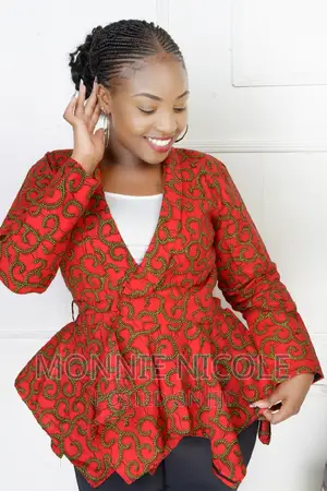 Ankara Wrap Tops/ Breastfeeding Friendly Tops