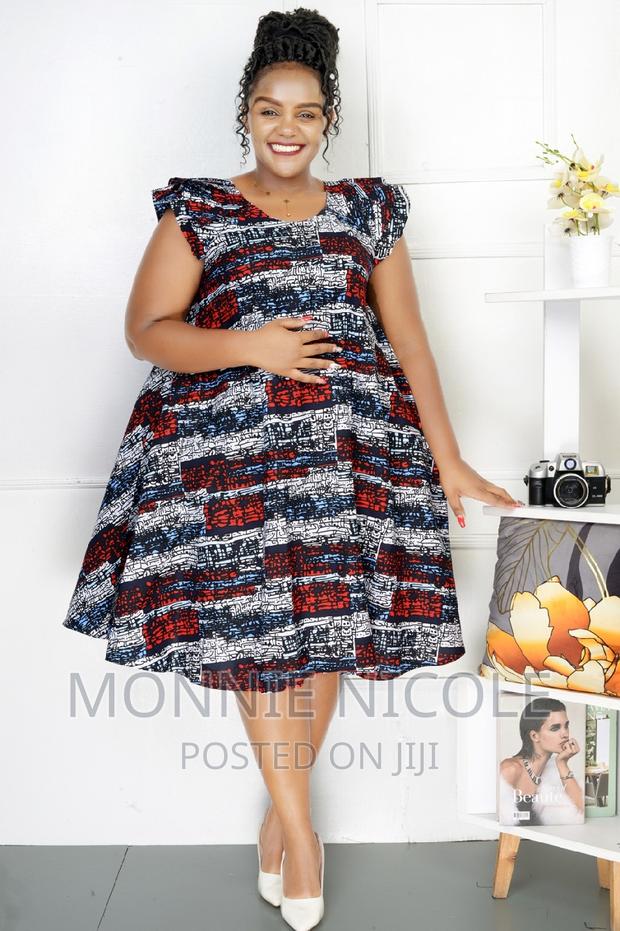 Ankara Fancy Free Size Dress/ Maternity Dress/ Mother's