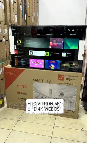 Vitron 55" Uhd Frameless Webos Smart Tv + Magic Remote