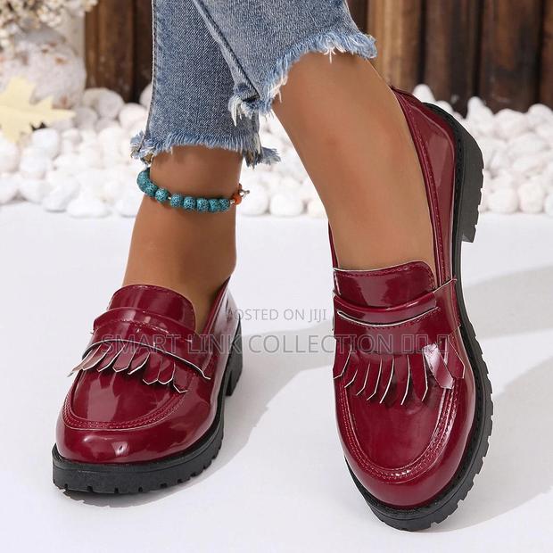 Double Sole Wet Look Brogues - thumbnail 3