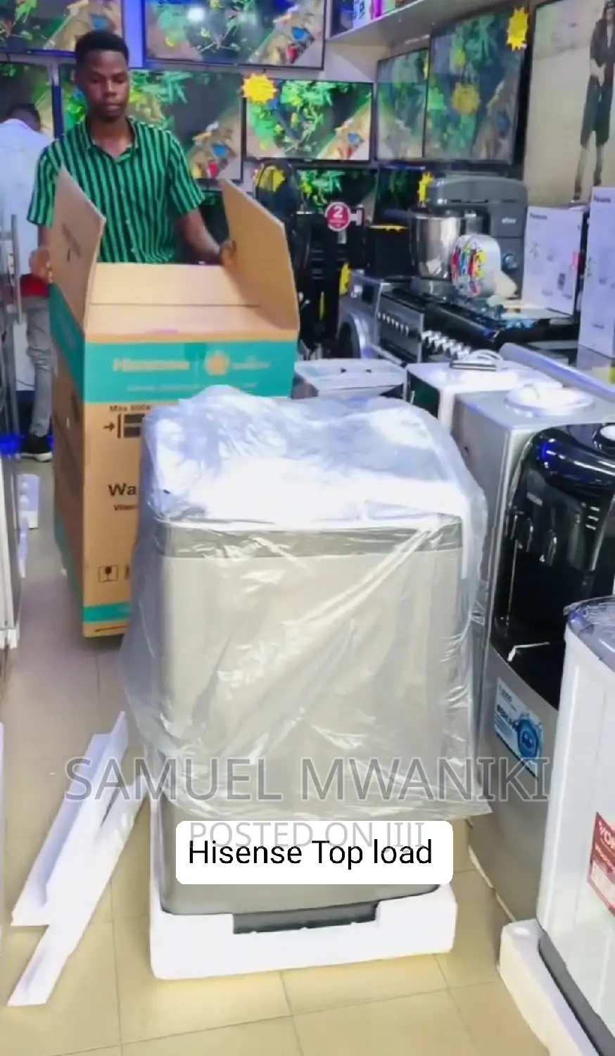 Hisense 9kg Top Load Washing Machine