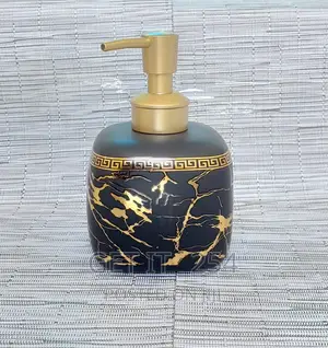 Cube Shape Ceramic Lotion / Soap Dispenser