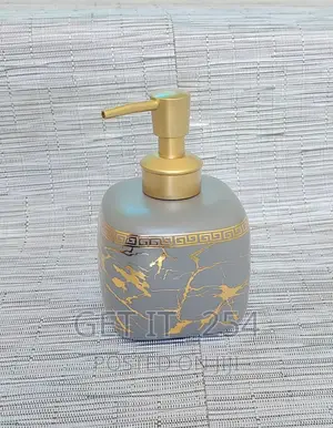 Cube Shape Ceramic Lotion / Soap Dispenser