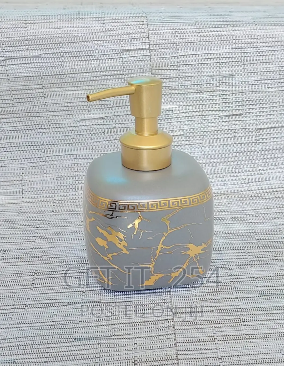 Cube Shape Ceramic Lotion / Soap Dispenser