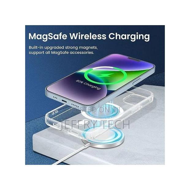 iPhone 13 Clear Magsafe Cover/Case-Wireless Charging - thumbnail 3