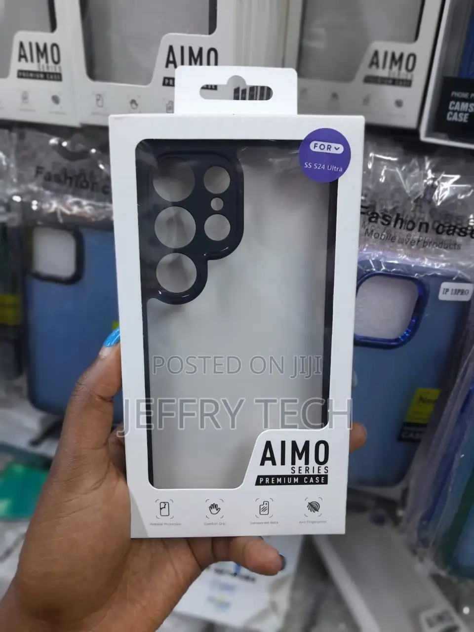 Dux Ducis Samsung GALAXY S24 Ultra Cover Aimo Series Black