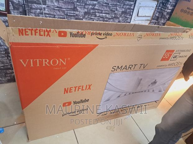 Vitron Htc5588s,55" Inches Uhd Smart Webos Tv ,