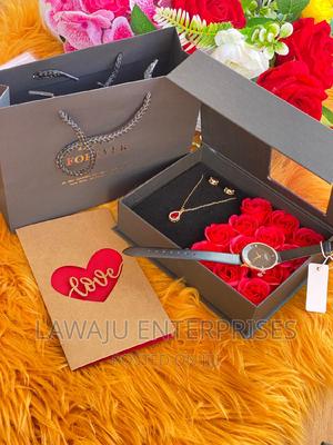Black Strap Ladies Watch Gift Package - thumbnail 2