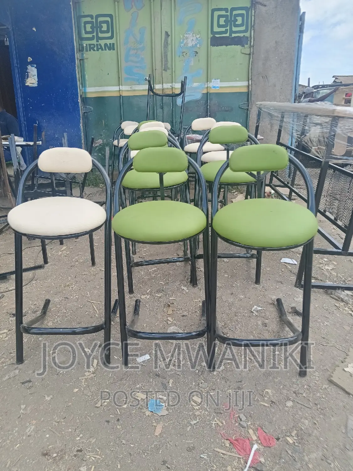 Restaurant High Chairs, Unique Design.