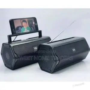 V6 Portable Bluetooth Speaker With FM