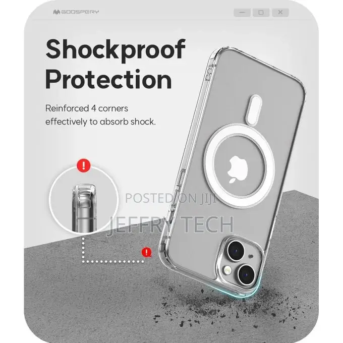 iPhone 15 Plus Case, Compatible With Magsafe, Military-Grade