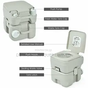 20L Camping Toilet Commode