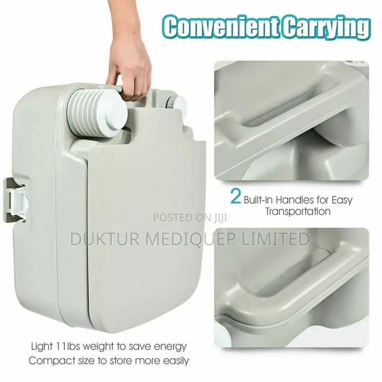 20L Camping Toilet Commode