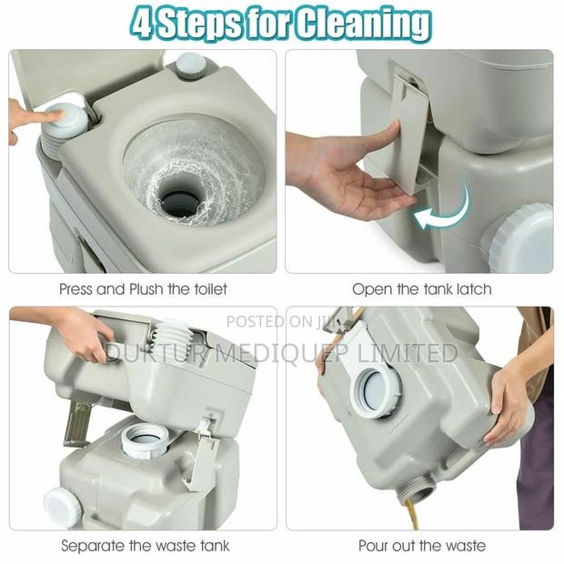 20L Camping Toilet Commode - thumbnail 5