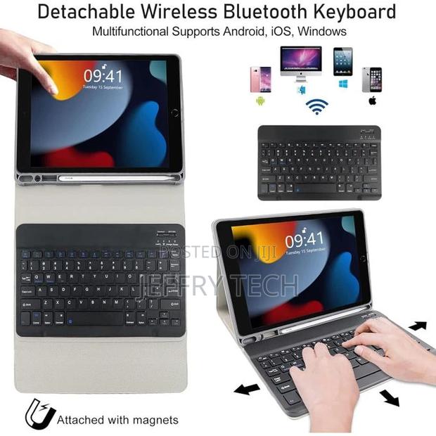iPad 10.2 2020 Keyboard Case 8th Generation-Apple iPad 10.2 - thumbnail 3
