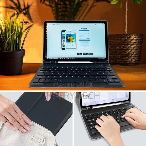 Keyboard Case for iPad 10.2" 9th 8th 7th Generation, Pencil - thumbnail 3