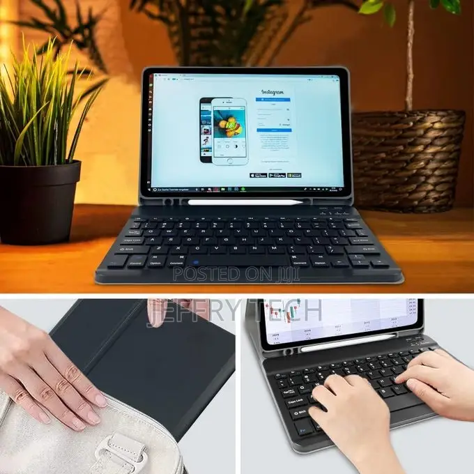 Keyboard Case for iPad 10.2" 9th 8th 7th Generation, Pencil