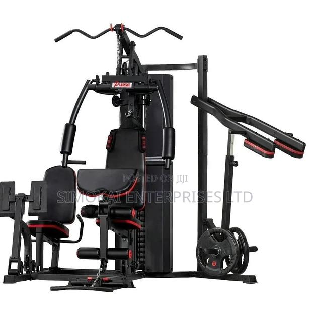 4 Station Multigym With Leg Press