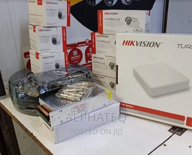 Full Kit 4 Channel Hikvision-New 4 Channel 4 Cameras - main view