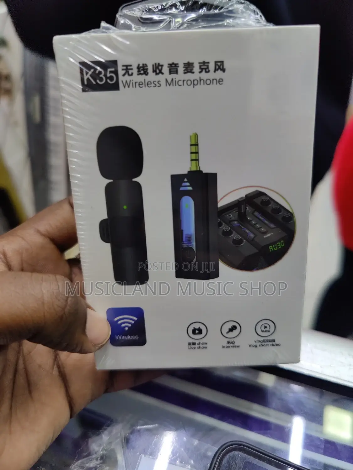 Single Wireless Lapel Mic Phone Pc Cam