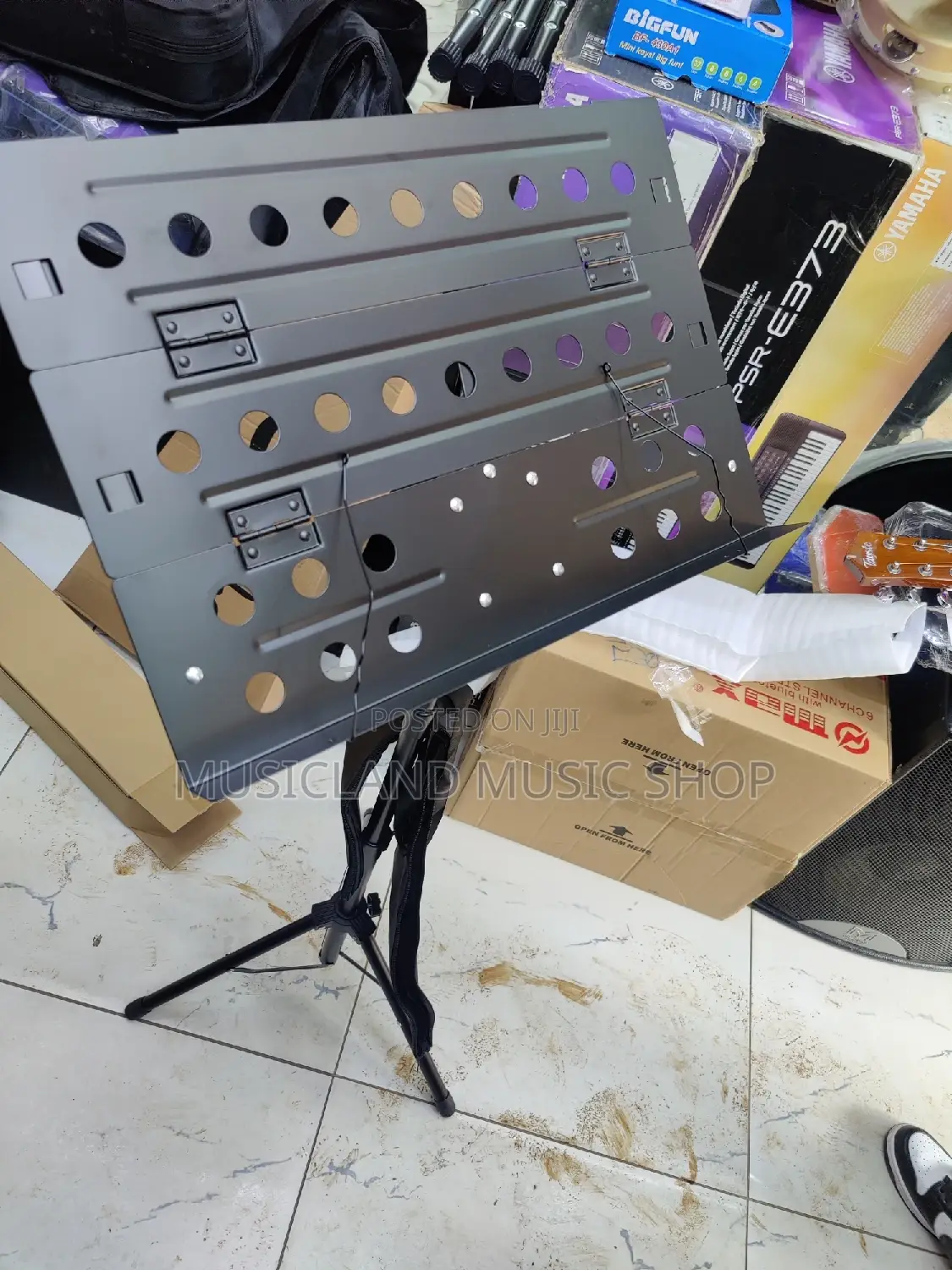 Heavy Duty Music Stand Foldable