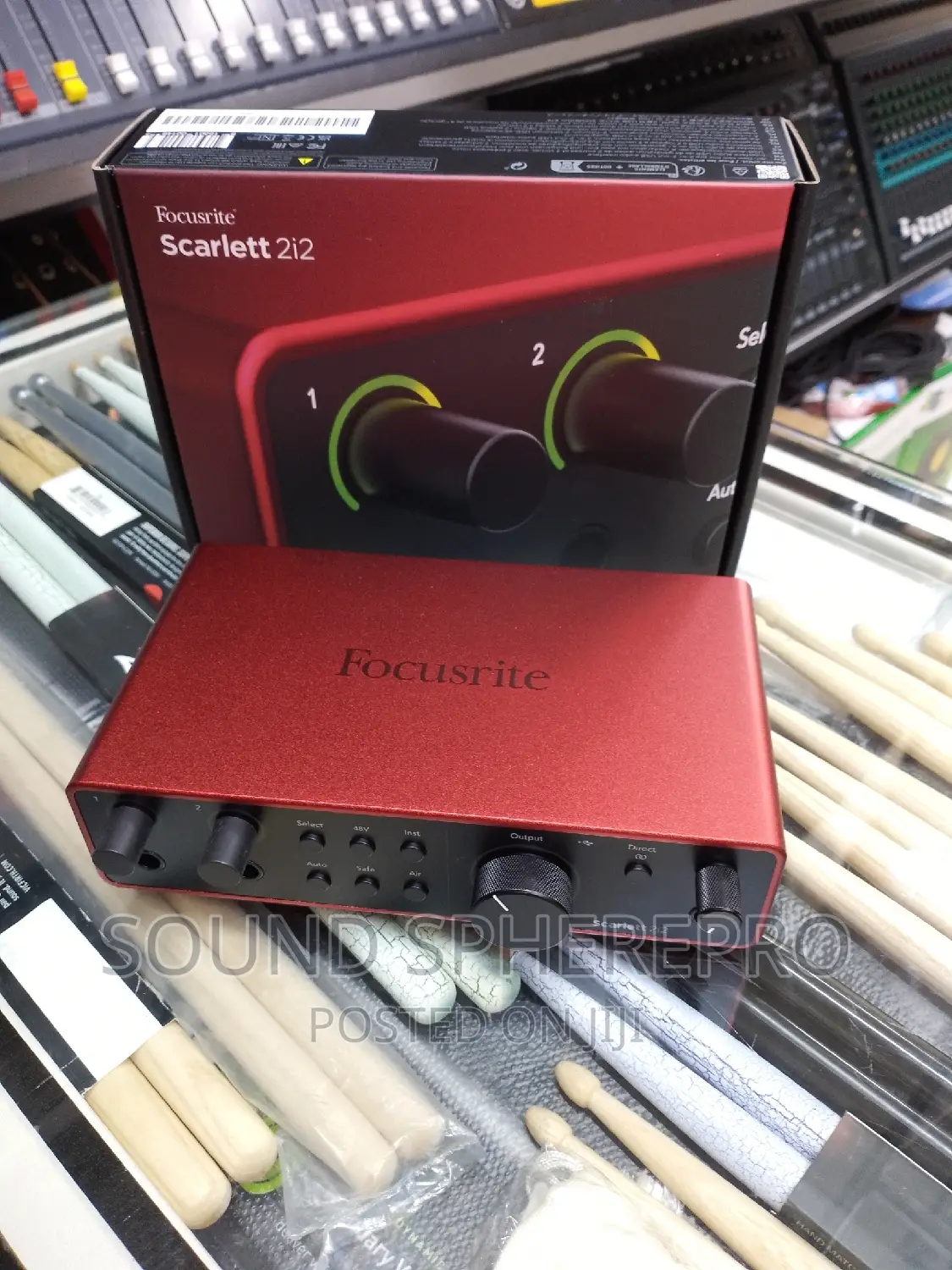 Scarlett 2i2 4th Generation Soundcard