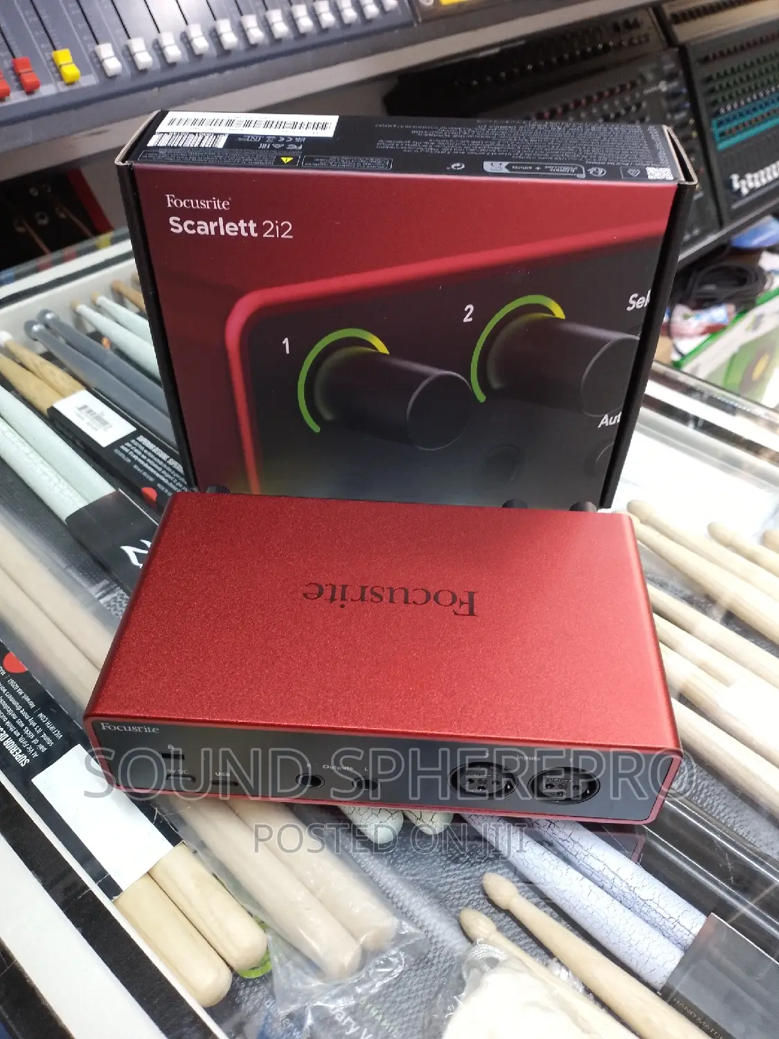 Scarlett 2i2 4th Generation Soundcard