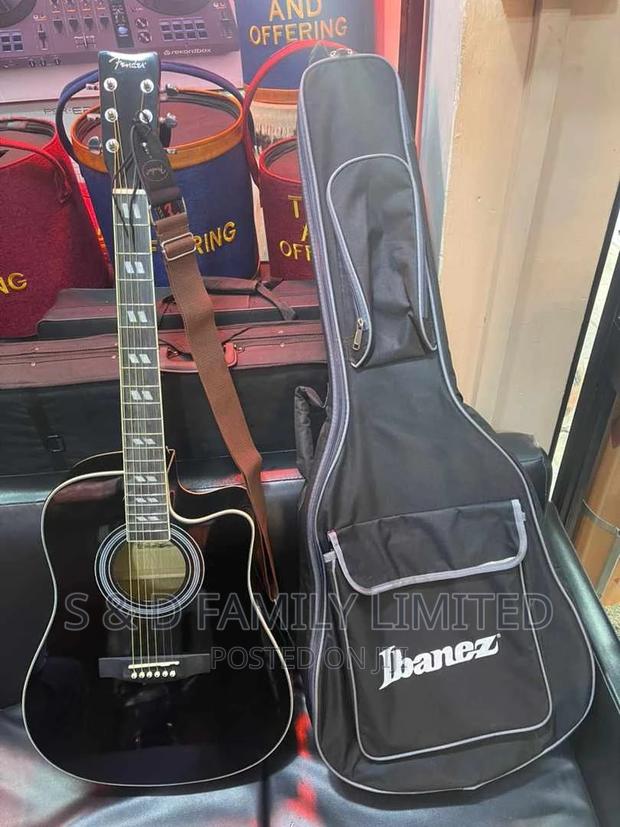 Fender Size 40 Acoustic Guitar Guitar Strap and Padded Bag