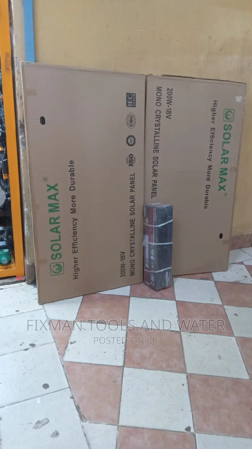 Solar Panels 200 Watts Monocrystaline