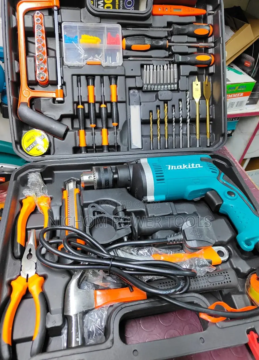 Makita Corded Drill Set
