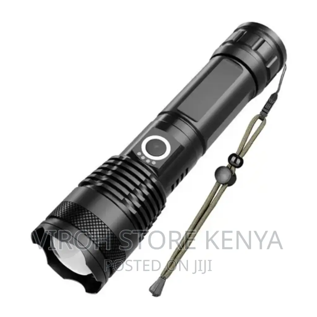 Aluminum Torch 2000 Lumens Zooming Torch - Rechargeable