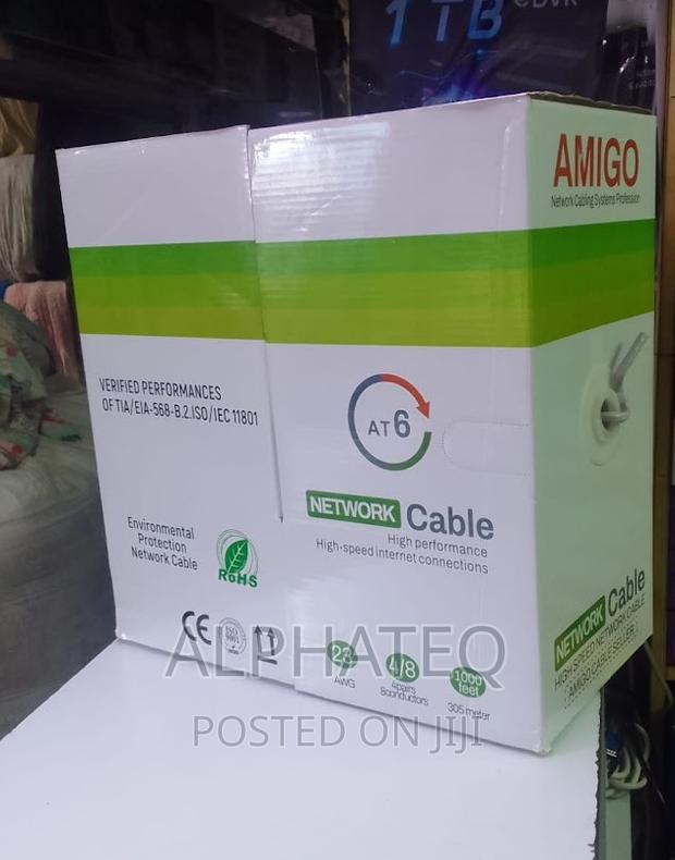 Lan Cat 6 UTP Ethernet Cable 305M Amigo