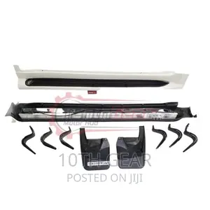 Side Steps LED and Mud Flaps Prado 2018 LX Style