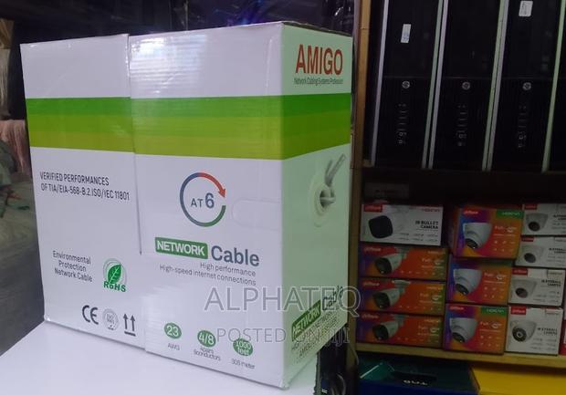 Amigo Cat 6 Cable - UTP Indoor LAN Cable 305M 1000fts - main view