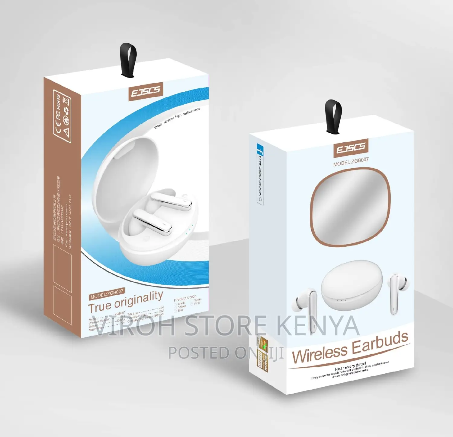 EJSCS 007 Airpods Bass Wireless Earbuds