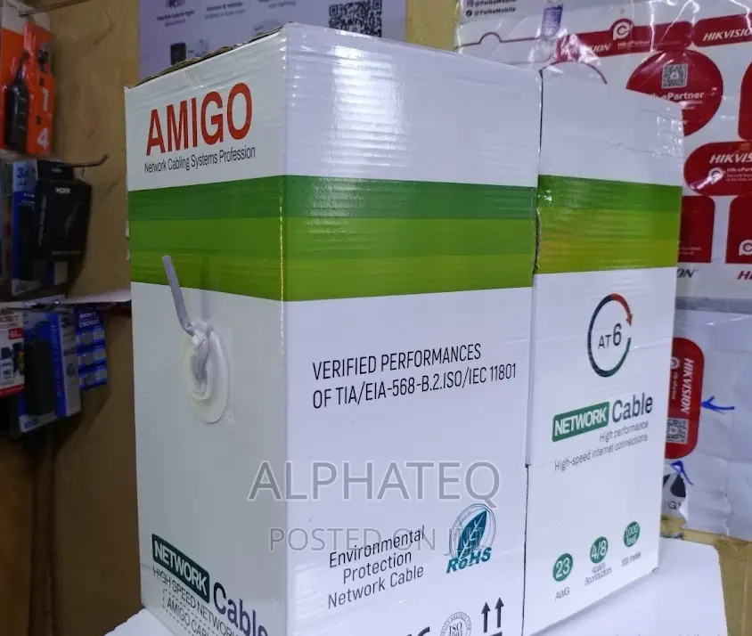 Cat 6 Amigo Cat-6 Indoor Lan Cable-305m in Nairobi Central - Networking ...
