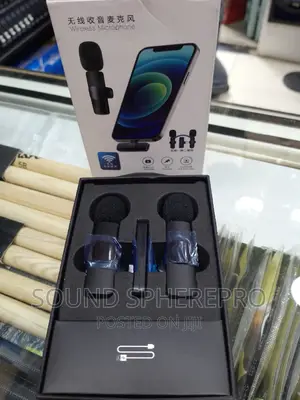 2in1 iPhone Wireless Microphone