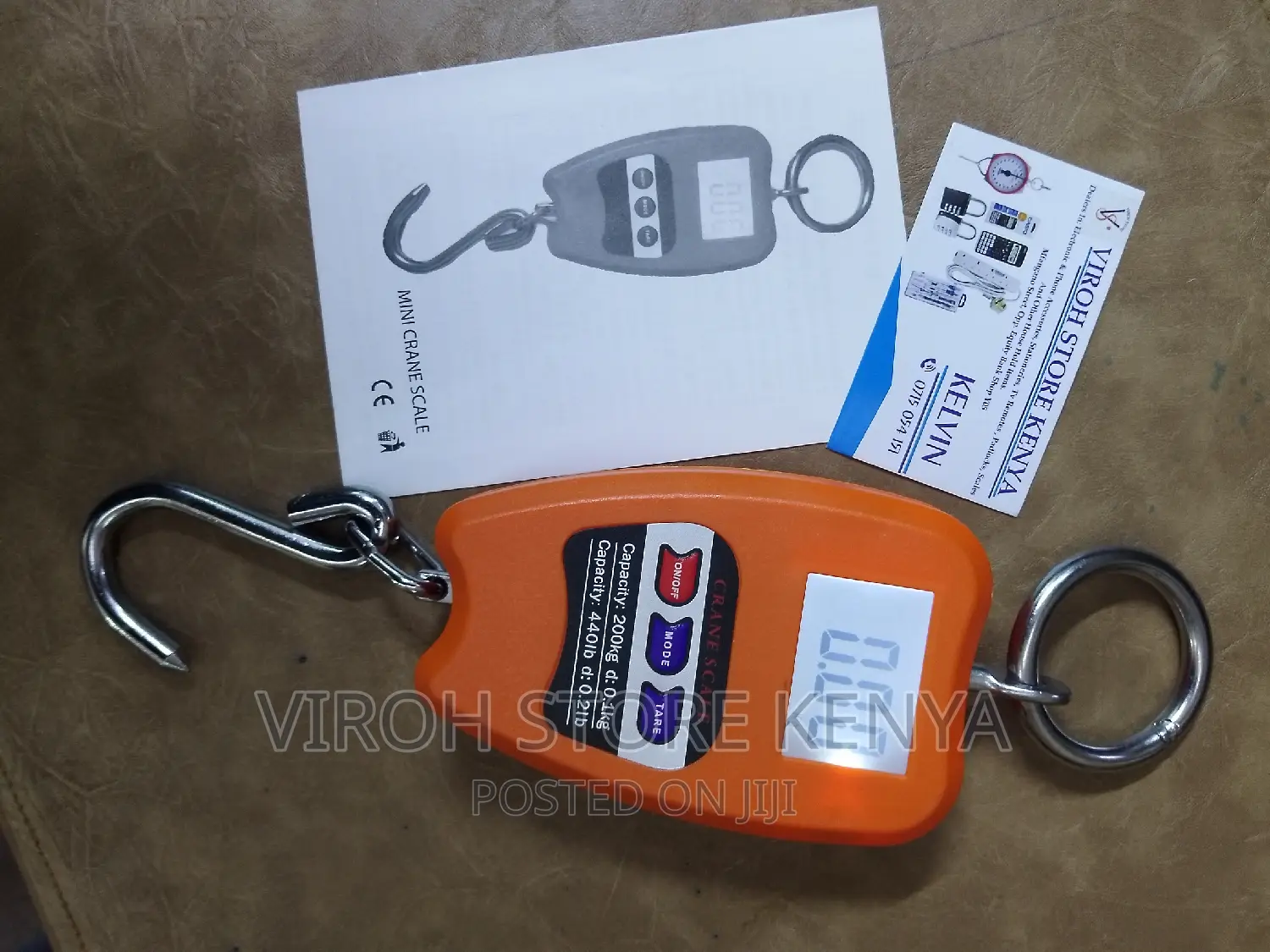 Digital Weighing Scale 200kgs Hanging Mini Scale