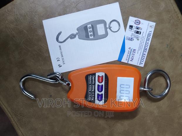 Digital Weighing Scale 200kgs Hanging Mini Scale - thumbnail 2