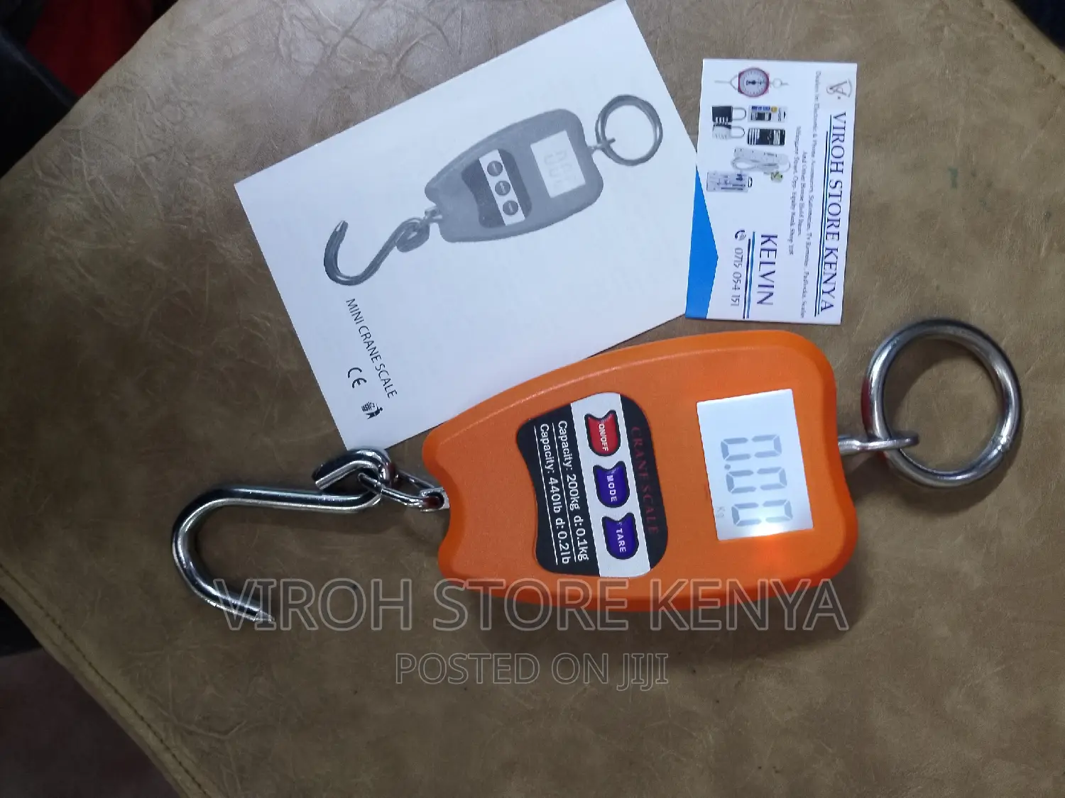 Digital Weighing Scale 200kgs Hanging Mini Scale