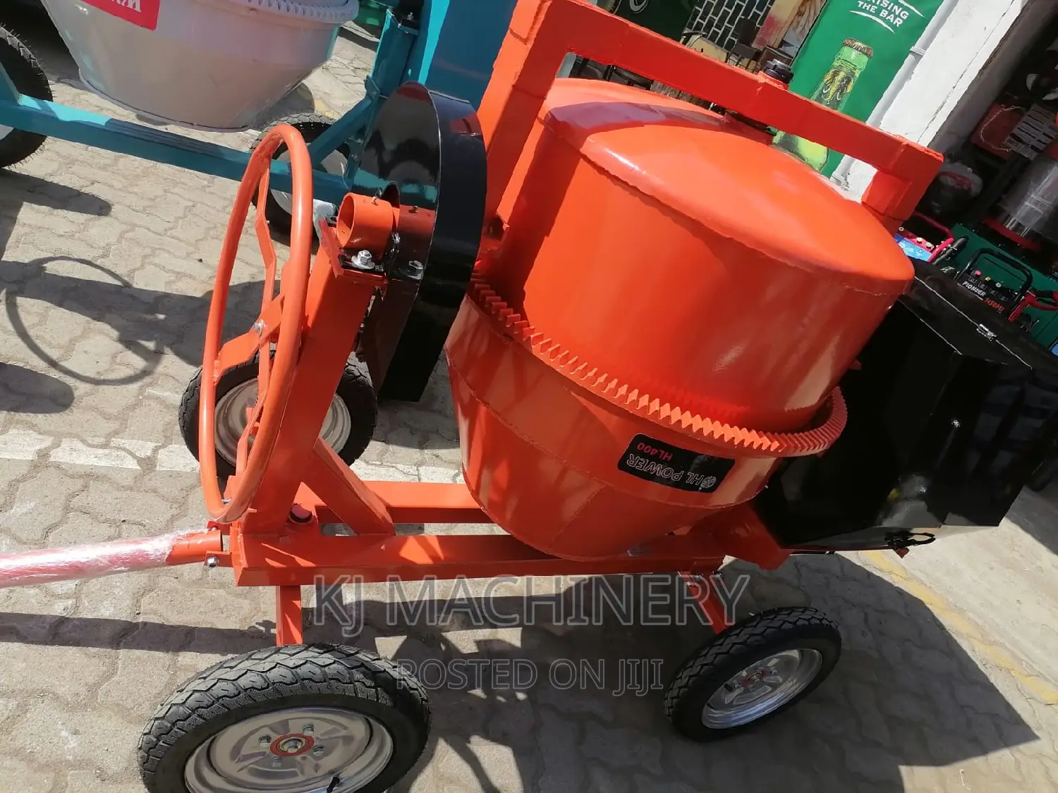 HL Power Concrete Mixer 400L With 10hp Primo Italy Engine