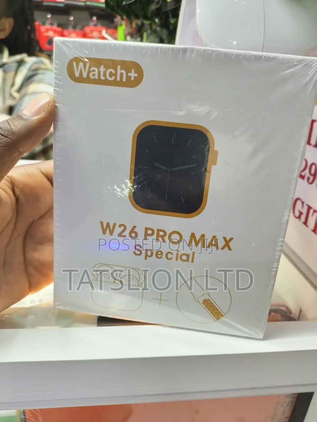 W26 Pro Max Smart Watch With Earbuds