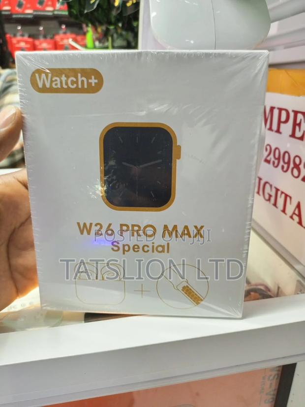 W26 Pro Max Smart Watch With Earbuds - thumbnail 3