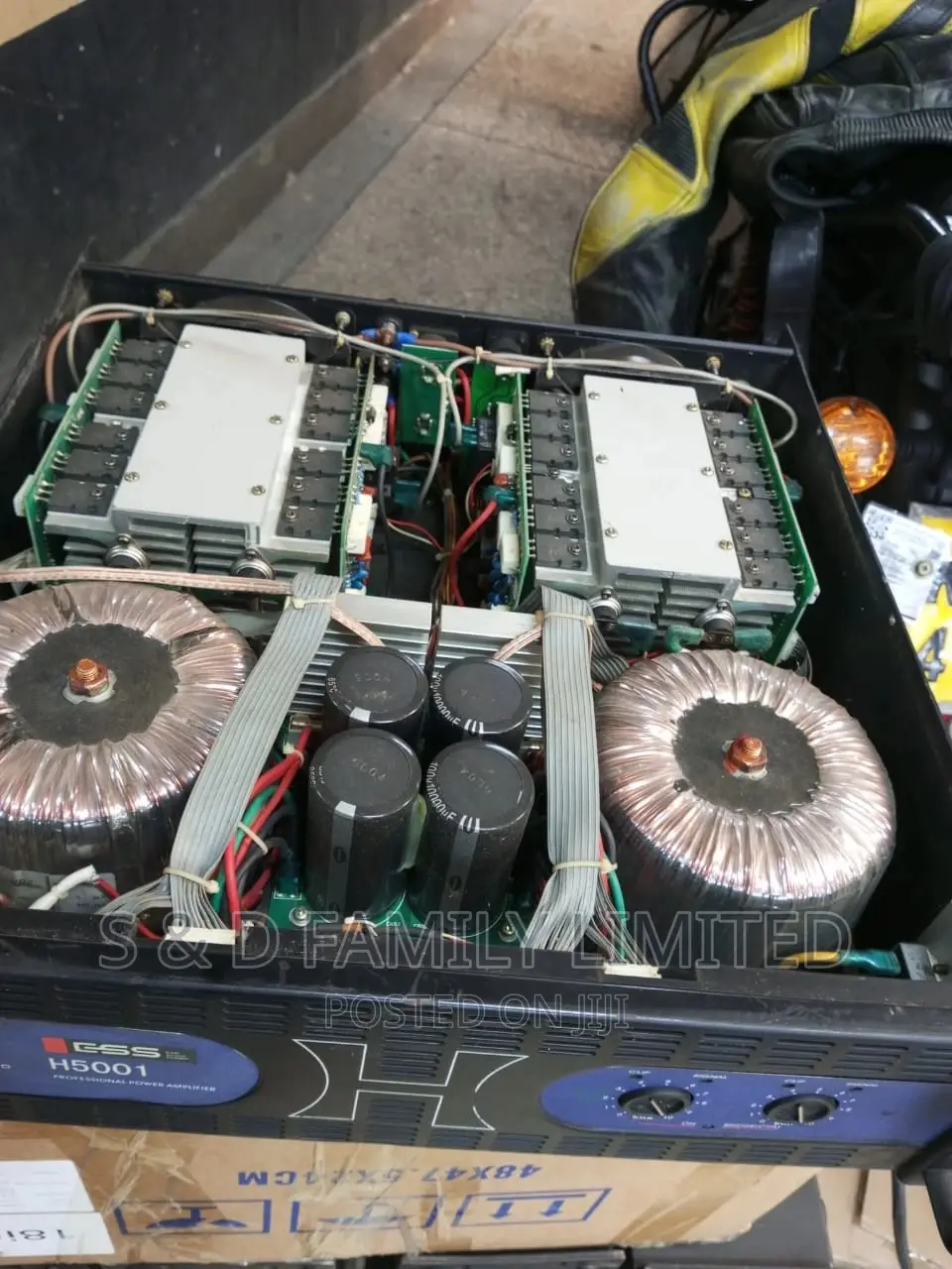 H GSS H5001 Ex-Uk Power Amplifier